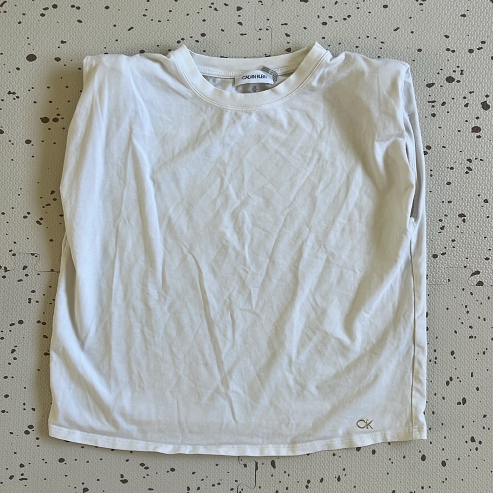 💘 CALVIN KLEIN - SHOULDER PAD TANK